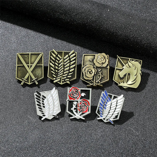 Regiment Pins and Necklaces