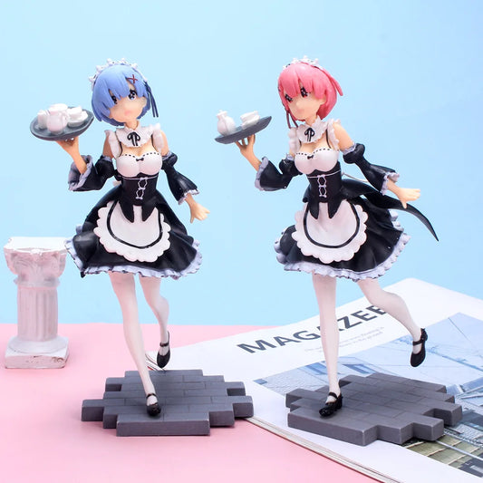 Re:Zero "Tea Time Maid" Figurines