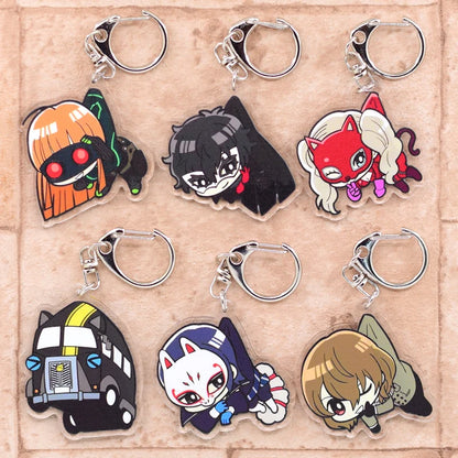 Phantom Thief Hangin Out Keychains