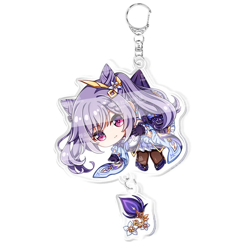 Genshin Impact Chibi Keychains