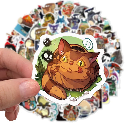 100pcs Studio Ghibli Sticker Pack