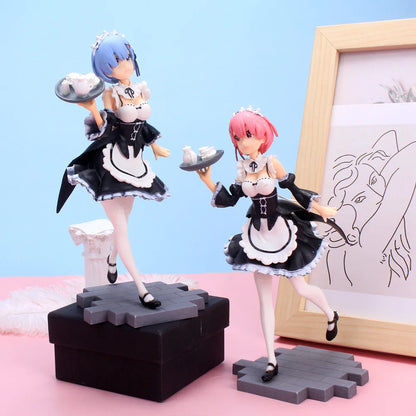 Re:Zero "Tea Time Maid" Figurines