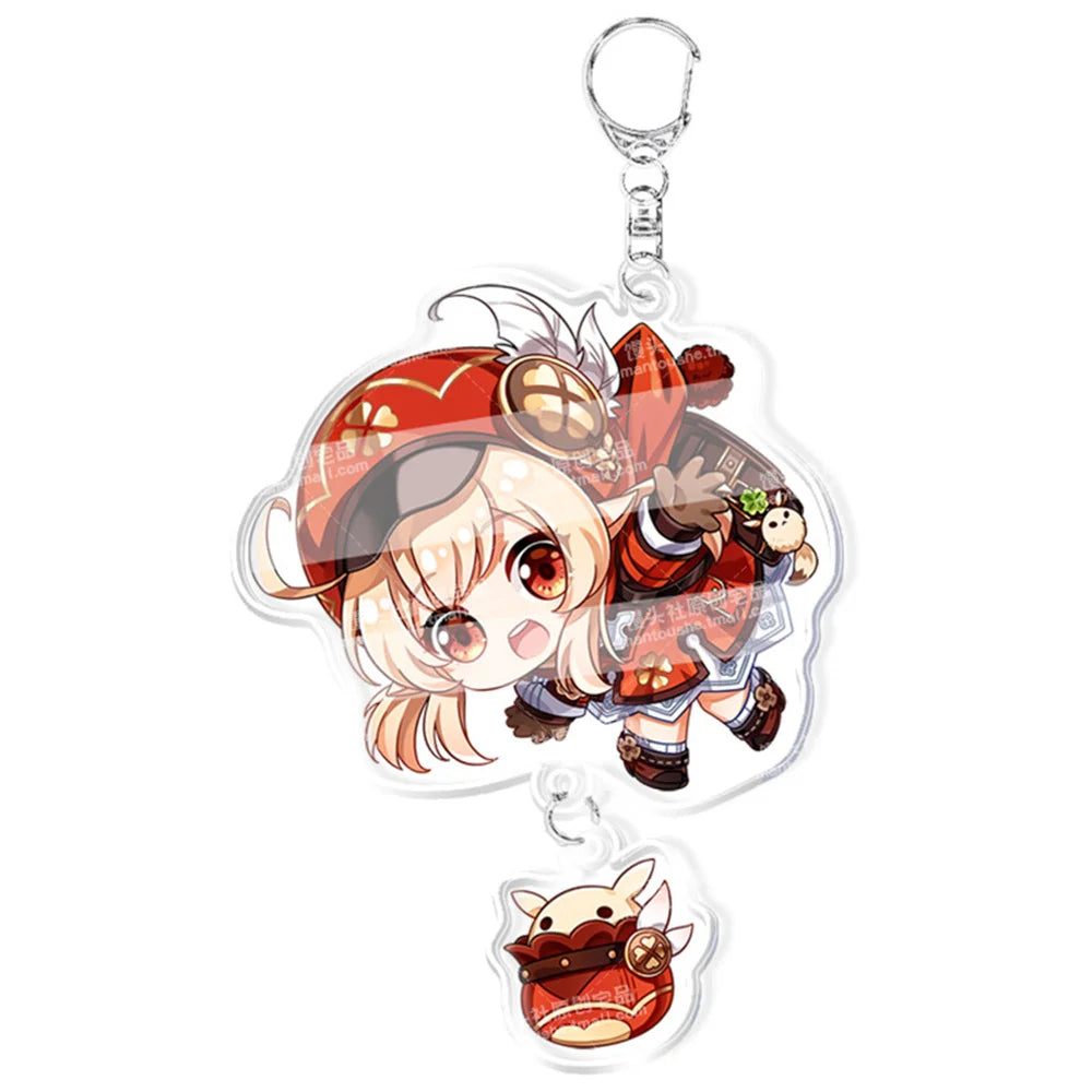 Genshin Impact Chibi Keychains