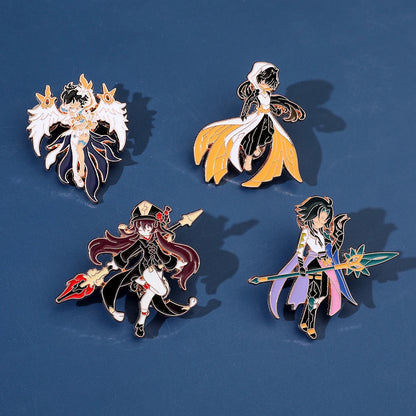 Genshin Impact Premium Set Pins