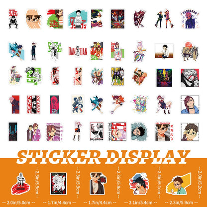 50pcs Dandadan Stickers