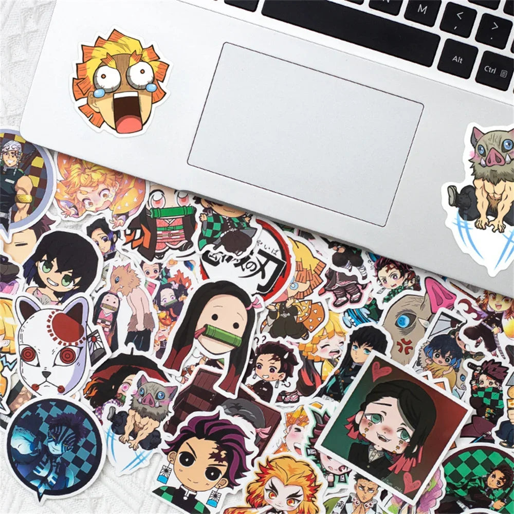 50pc Demon Slayer Sticker Set