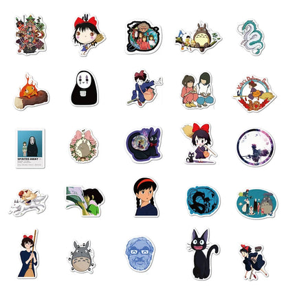 100pcs Studio Ghibli Sticker Pack