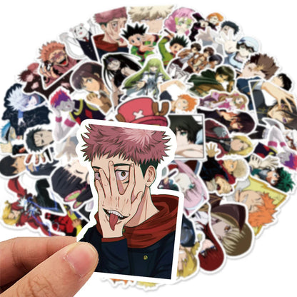 100pc Mixed Anime Sticker Set