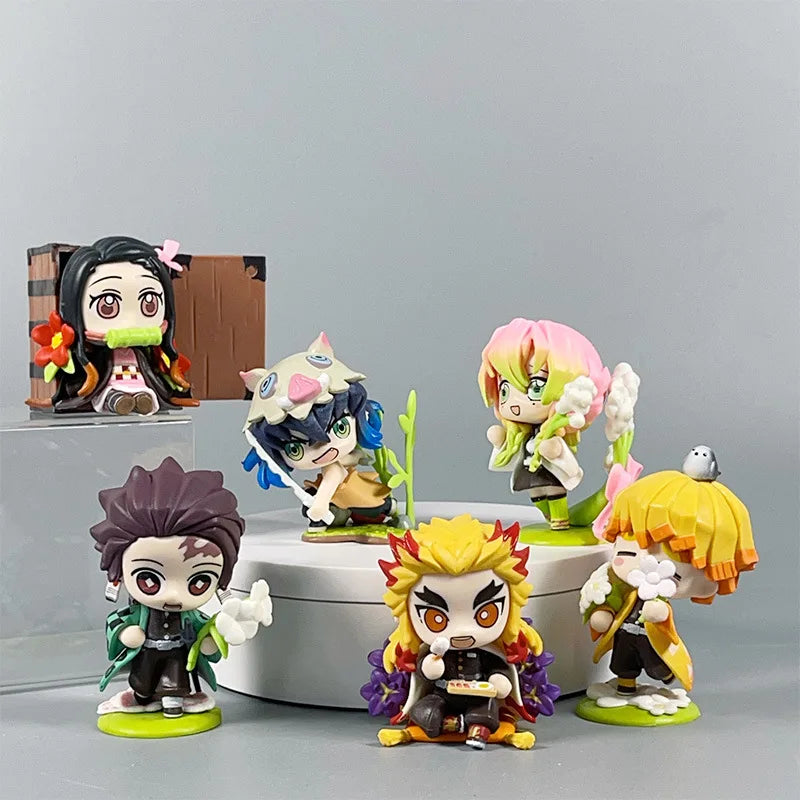 Demon Slayer "Flower Garden" Figurines