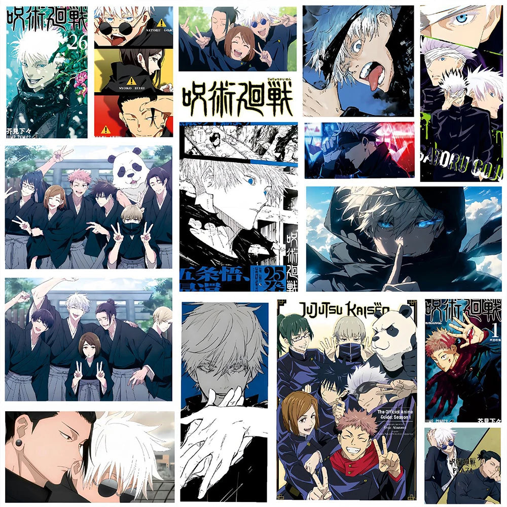 80pcs Jujutsu Kaisen Sticker Mix