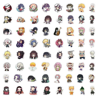 60pc Demon Slayer Sticker Set