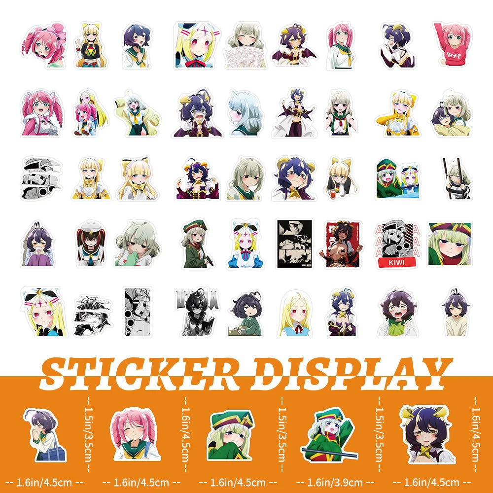 Gushing Over Magical Girls Sticker Set