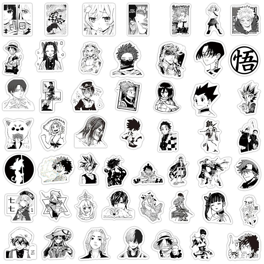 100pc Anime Mix Sticker Set