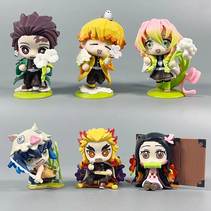 Demon Slayer "Flower Garden" Figurines