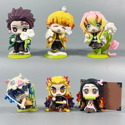 Demon Slayer "Flower Garden" Figurines