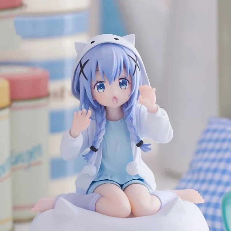 Kafuu Chino "Sitting Tippy" Figurine