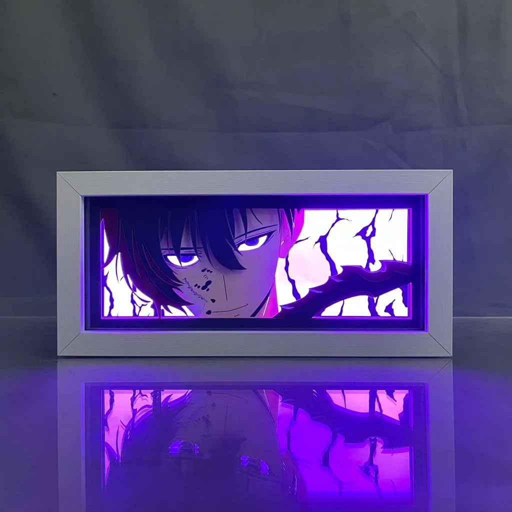 Solo Leveling Sung Jin Woo Anime Light Box