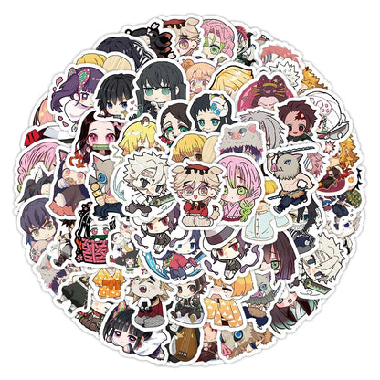 60pc Demon Slayer Sticker Set