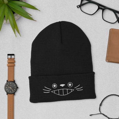 Totoro Cuffed Beanie